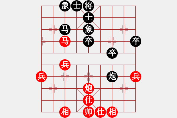 象棋棋譜圖片：第二屆聆聽杯八強(qiáng)賽風(fēng)云再起先負(fù)在線第一局.pgn - 步數(shù)：40 