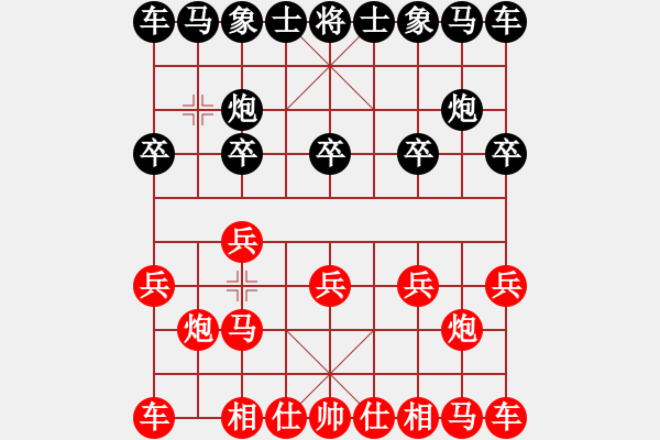 象棋棋譜圖片：預(yù)覽棋盤 - 步數(shù)：3 