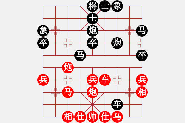 象棋棋譜圖片：英德棋迷(4級)-負(fù)-shizhengli(6級) - 步數(shù)：40 