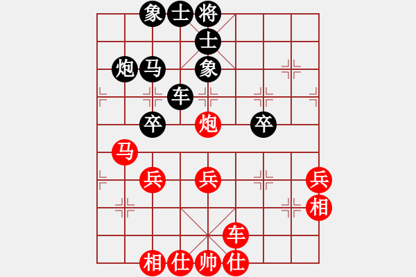 象棋棋譜圖片：倪金凱 先勝 橫掃千軍（天天業(yè)6-3） - 步數(shù)：40 