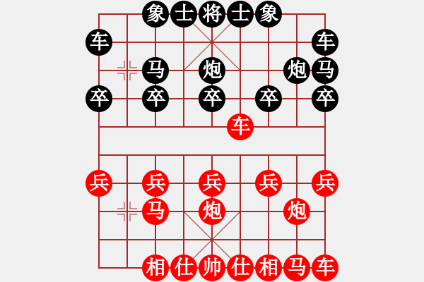 象棋棋譜圖片：風(fēng)雨同行[1065853453] -VS- 橫才俊儒[292832991] - 步數(shù)：10 