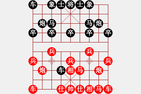 象棋棋譜圖片：ㄖ月[158928283]勝 棋緣閣GG深海[897143944] - 步數(shù)：10 