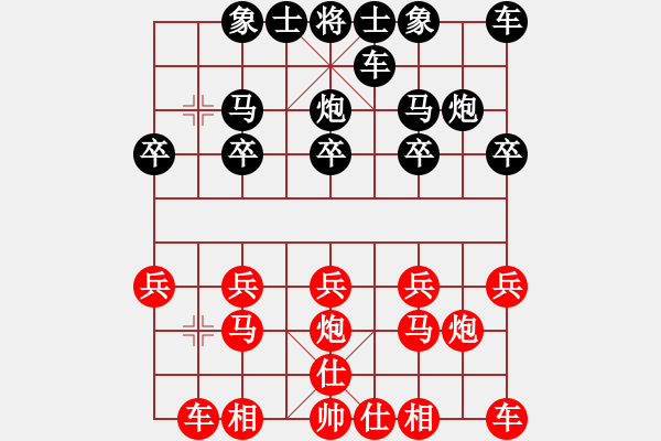 象棋棋譜圖片：張琳[zhang2003ling]-胡榮華連輸我三盤[hrh222] - 步數(shù)：10 