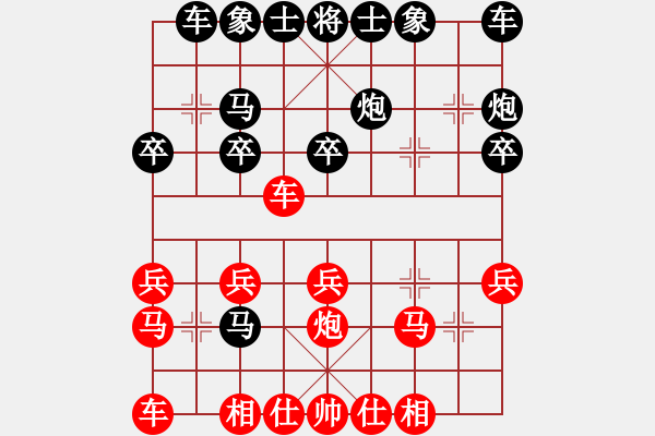 象棋棋譜圖片：3262035(草民) 負 3083232(縣令) - 步數(shù)：20 