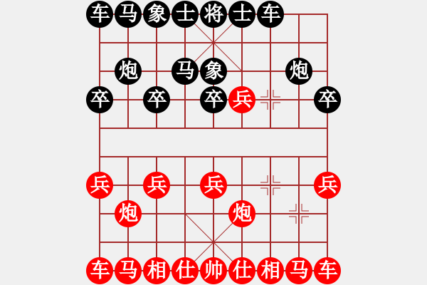 象棋棋譜圖片：4007683(校尉) 負 3083232(常侍) - 步數：10 