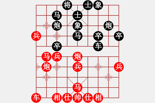 象棋棋譜圖片：kimbup(北斗) 負(fù) 虛名誤人生(無極) - 步數(shù)：30 