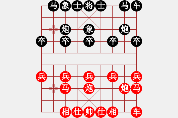 象棋棋譜圖片：20151126白家莊北里棋攤 李曉拓 先勝 羅連生 - 步數(shù)：10 