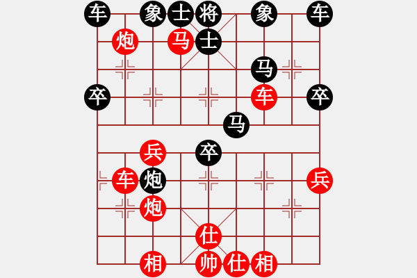 象棋棋譜圖片：菜鳥下棋(9級(jí))-勝-貴陽(yáng)老郭(2段) - 步數(shù)：37 