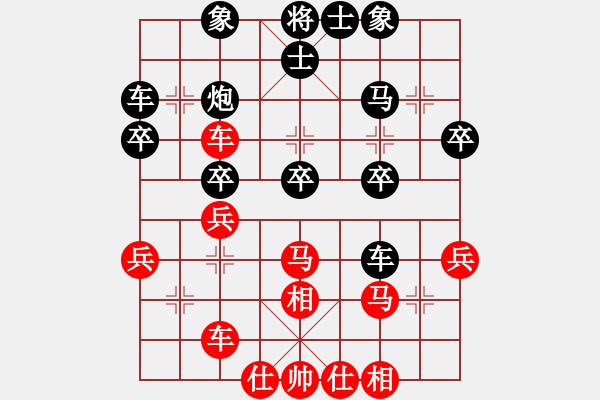 象棋棋譜圖片：skygv(6星)-勝-純?nèi)松先A山(9星) - 步數(shù)：30 