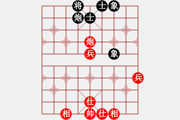 象棋棋譜圖片：中炮巡河車對(duì)屏風(fēng)馬進(jìn)3卒 （電腦實(shí)戰(zhàn) 2） - 步數(shù)：60 