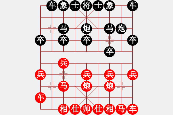 象棋棋譜圖片：翔戈先負(fù)梓翰20180909 - 步數(shù)：10 