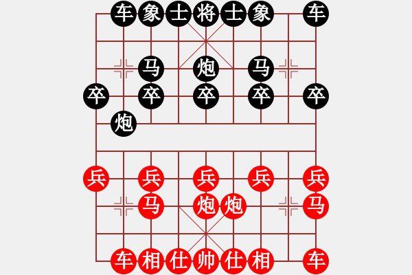 象棋棋譜圖片：■K2醉臥沙場(chǎng) 紅勝 VS 天地獨(dú)行客 - 步數(shù)：10 