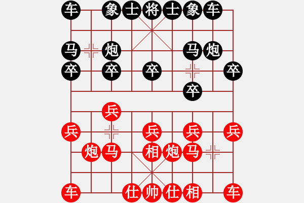 象棋棋譜圖片：狂屠局南風(fēng)喃后勝馮海軍 - 步數(shù)：10 