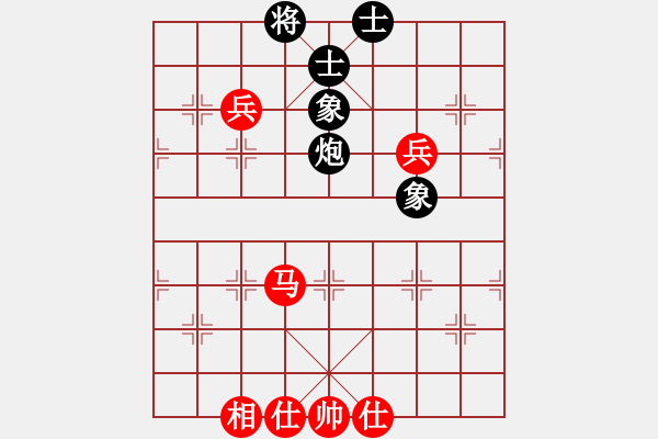 象棋棋谱图片：金松 先和 谢靖 - 步数：100 