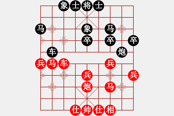 象棋棋谱图片：金松 先和 谢靖 - 步数：30 