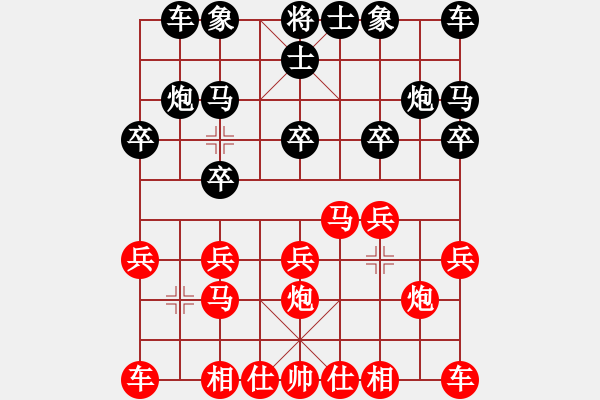 象棋棋譜圖片：探囊取物爾(8星)-勝-溫州小棋迷(3星) - 步數(shù)：10 