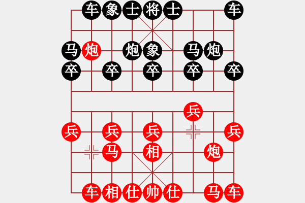 象棋棋谱图片：河北金环钢构队 刘钰 和 湖南 安娜 - 步数：10 