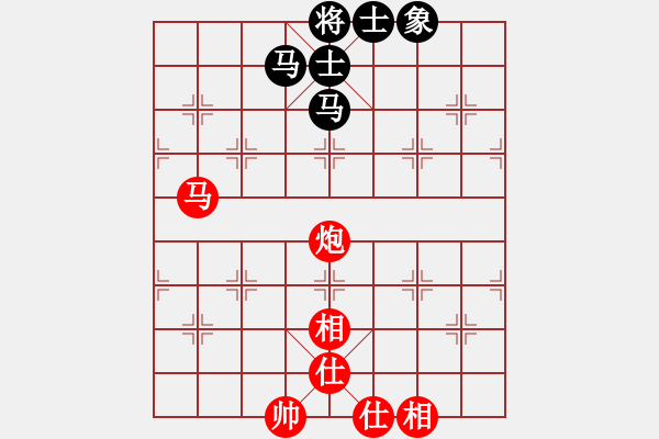 象棋棋谱图片：柳大华     先和 胡荣华     - 步数：100 