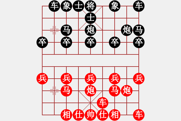 象棋棋譜圖片：飛天 [紅] -VS- 【中】九煞魔君[黑] - 步數(shù)：10 