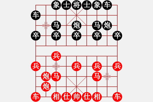 象棋棋譜圖片：國(guó)圣測(cè)試(9星)-和-lekda(9星) - 步數(shù)：10 