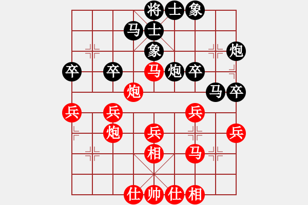 象棋棋譜圖片：馬來(lái)西亞 曾令威 勝 加拿大 吳裕成 - 步數(shù)：40 