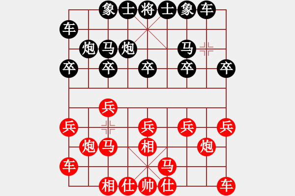 象棋棋譜圖片：炫鋒堂七號(5r)-負-許銀川(5r) - 步數(shù)：10 