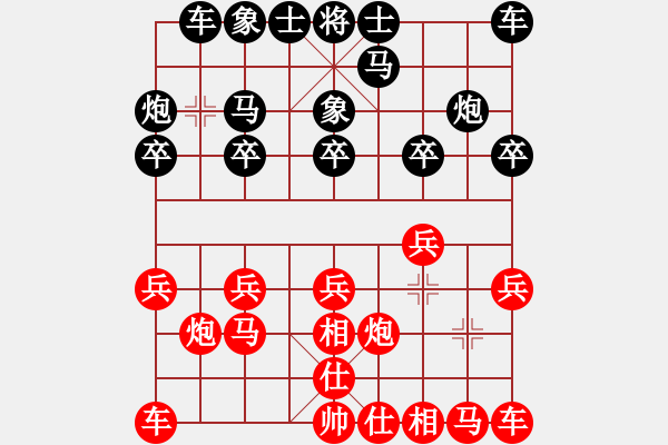 象棋棋譜圖片：高山家(3弦)-勝-aaabbbccc(5弦) - 步數(shù)：10 