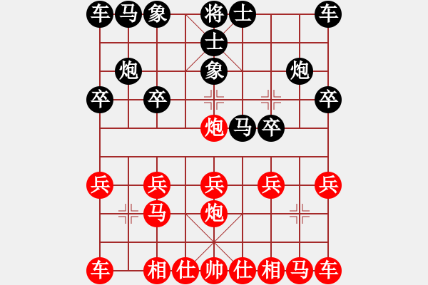 象棋棋譜圖片：橫才俊儒[292832991] -VS- 樂邦廚衛(wèi)[425979057] - 步數(shù)：10 