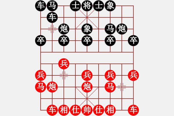 象棋棋譜圖片：王興業(yè) 先勝 吳代明 - 步數(shù)：10 