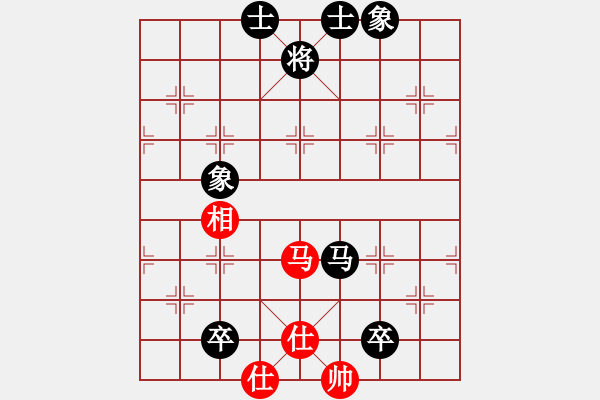 象棋棋譜圖片：棋棋棋棋棋(8級)-和-夢中呼喚(9級)五七炮對屏風(fēng)馬進(jìn)３卒 - 步數(shù)：120 