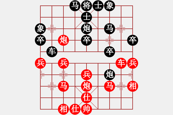 象棋棋譜圖片：棋逢皆弈友(5段)-負(fù)-大慈閣(3段) - 步數(shù)：30 