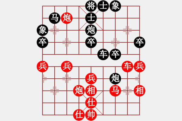 象棋棋譜圖片：棋逢皆弈友(5段)-負(fù)-大慈閣(3段) - 步數(shù)：40 