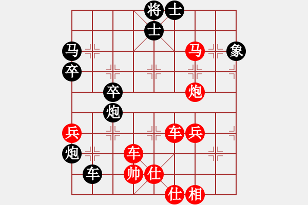 象棋棋譜圖片：飛花逐夢(電神)-勝-華山皇妃(北斗) - 步數(shù)：60 