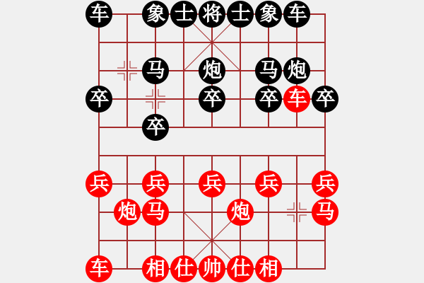 象棋棋譜圖片：1111 - 步數(shù)：10 