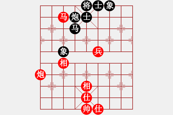 象棋棋谱图片：尚威 先和 赵勇霖 - 步数：110 