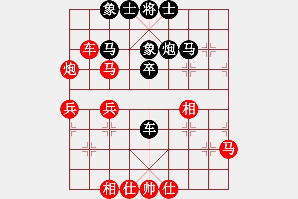 象棋棋譜圖片：2006年迪瀾杯弈天聯(lián)賽第八輪：鶴城好漢電(4r)-勝-望月亭清心(5r) - 步數(shù)：40 