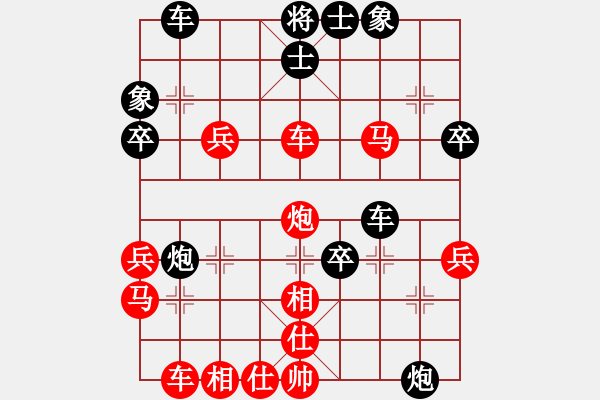 象棋棋譜圖片：dafuyuan(2段)-勝-廚師練棋(2段) - 步數(shù)：40 