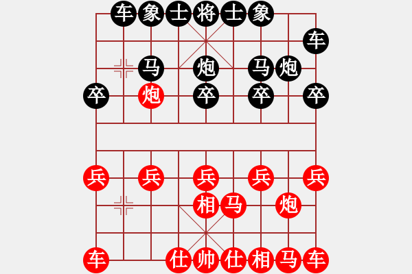 象棋棋譜圖片：朋友[1780500686] -VS- 行者必達(dá)[253989575]F - 步數(shù)：10 