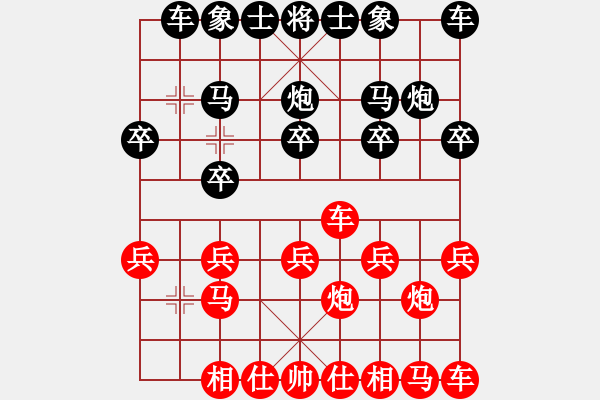 象棋棋譜圖片：威風(fēng) -紅先負(fù)- 胡榮華 - 步數(shù)：10 