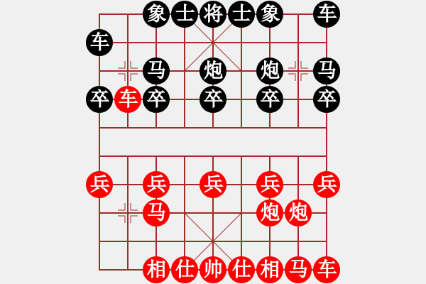 象棋棋譜圖片：馬換雙相車鎮(zhèn)中 閃擊突襲破九宮！ - 步數(shù)：10 