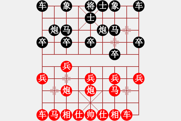 象棋棋譜圖片：康樂理信勇時[2501135081] -VS- 永遠快樂[1090296105] - 步數(shù)：10 