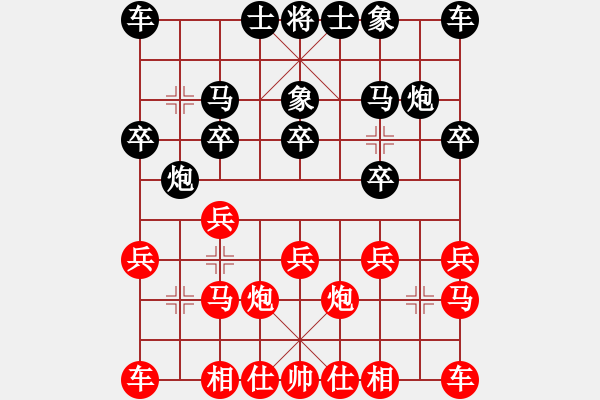 象棋棋譜圖片：天王賽趙純先負(fù)陸建洪 - 步數(shù)：10 