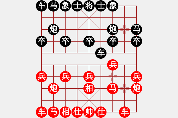 象棋棋譜圖片：龐才良 先勝 賴金盈 - 步數(shù)：10 