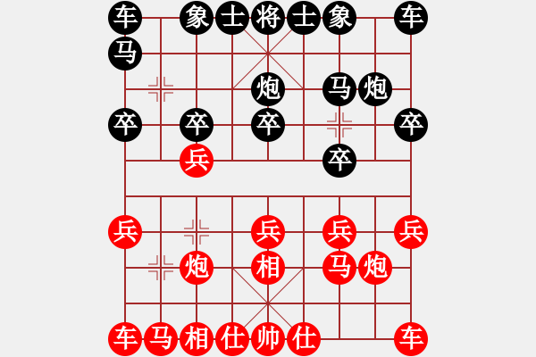 象棋棋譜圖片：8月8日愛師恒芳v葶勝歲月無情[277461443] - 步數(shù)：10 