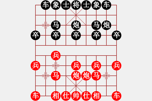 象棋棋譜圖片：lichenVS棋門客棧有門(2011-10-21) - 步數(shù)：10 