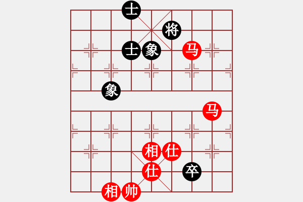 象棋棋譜圖片：11392局 B00-中炮局-旋九專(zhuān)雙核-傻瓜 紅先和 小蟲(chóng)引擎24層 - 步數(shù)：190 