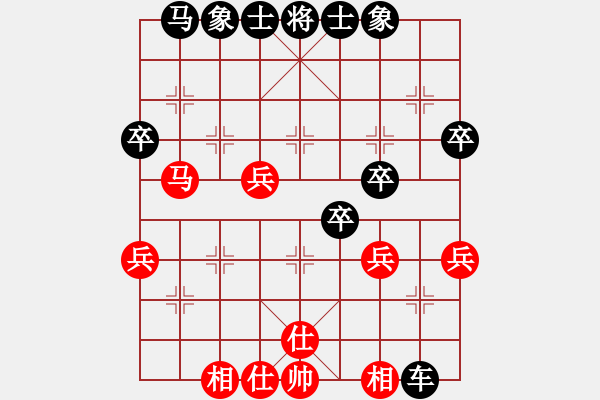 象棋棋譜圖片：36.煩穿類COOL[178973964] -VS- 兦言[935445464] - 步數(shù)：40 