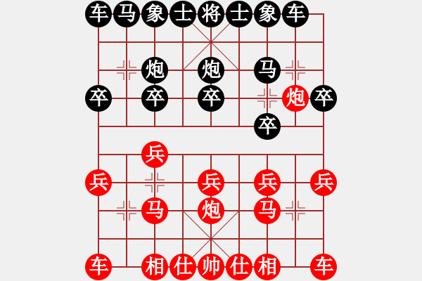 象棋棋譜圖片：南京 尹志勇 勝 徐州 張志遠(yuǎn) - 步數(shù)：10 