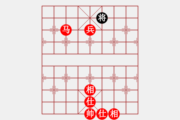 象棋棋譜圖片：馬兵對(duì)單王，怎么將都將不死 - 步數(shù)：13 