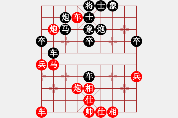 象棋棋譜圖片：棋怪怪(4段)-負(fù)-bbboy002(4級) - 步數(shù)：40 